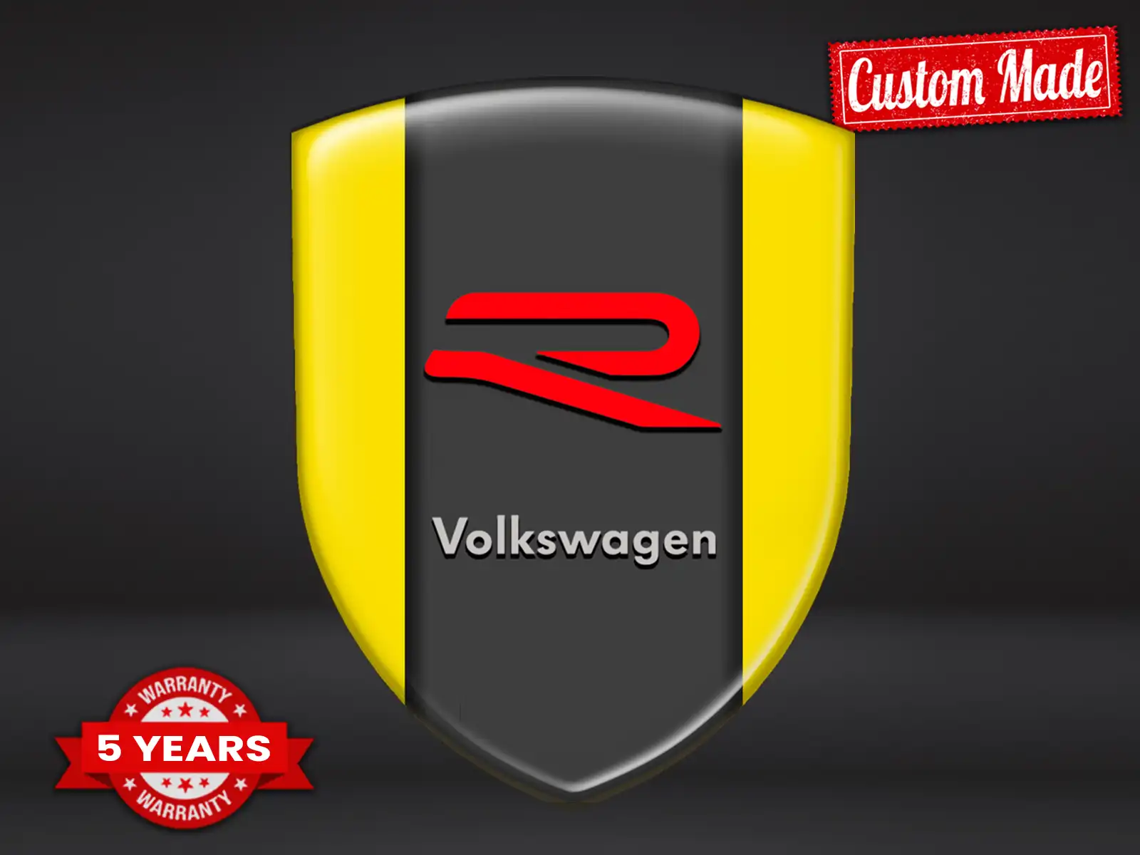 VW Custom Car Window Decals Racing Professional Design